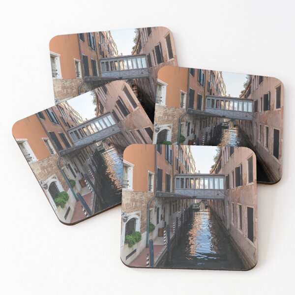 Item preview, Classic Venetian - Elegant Covered Bridge and Canalside Palazzo Entrance designed and sold by Georgia Mizuleva.