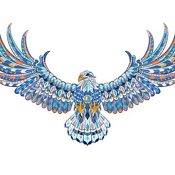 Eagle mandala arts isolated on white background 11825798 Vector Art at  Vecteezy