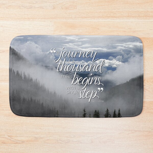 Item preview, A journey of a thousand miles begins with a single step designed and sold by Tej2point0.
