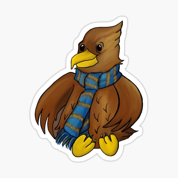 Eagle Mascot Sticker