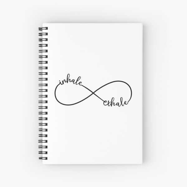 Inhale, Exhale, Infinity Sign Poster | atelier-yuwa.ciao.jp