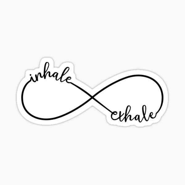 Inhale The Future Exhale The Past Temporary Tattoo (Set of 3+3) – Small  Tattoos