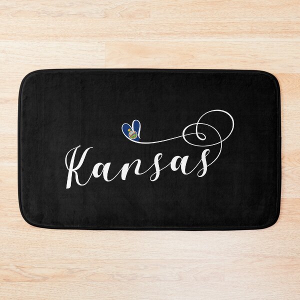 Item preview, Kansas Flag Heart, I Love Kansas designed and sold by Celticana.