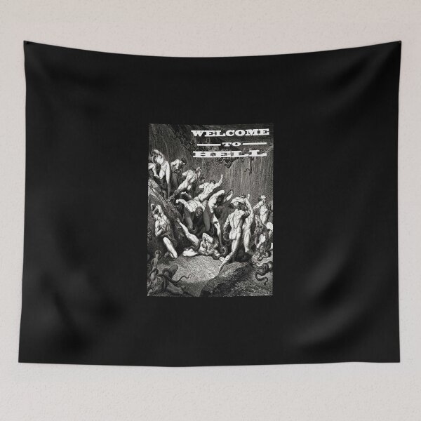 Item preview, Welcome To Hell designed and sold by artpirate.