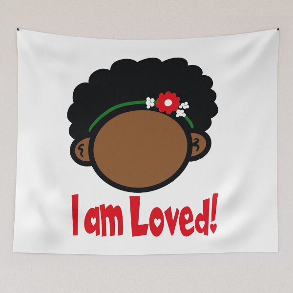 Item preview, I am Loved! designed and sold by blackgirljoy.