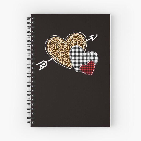 Item preview, leopard heart buffalo plaid heart valentine day t shirt 555 designed and sold by wfbkcef.