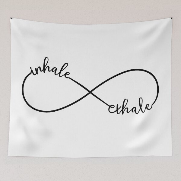 Item preview, Inhale, exhale, infinity sign designed and sold by beakraus.