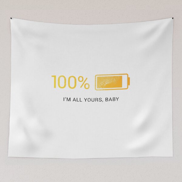 Item preview, Funny Valentines I'm All Yours Baby 100%  designed and sold by kolbasound.