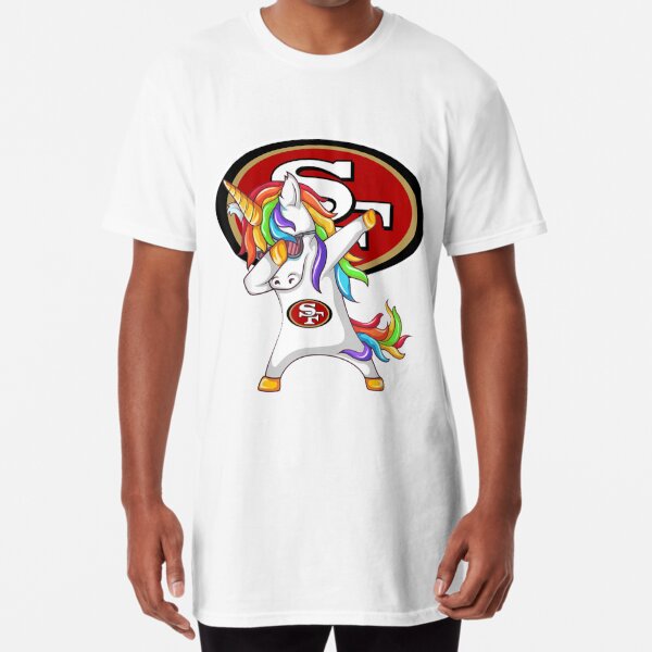 patrick unicorn dabbing football team sanfrancisco 49er t shirt 111 |  Sticker