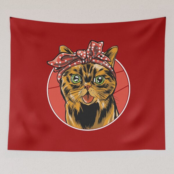 Item preview, Bandana cat designed and sold by DerSenat.