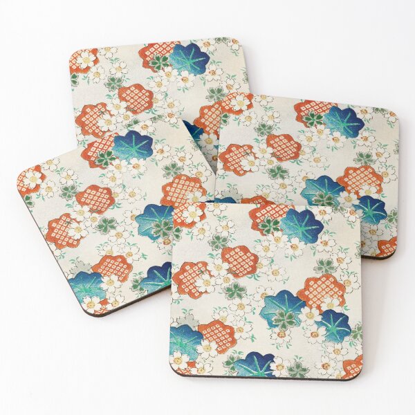 Item preview,  Decorative Vintage Japanese Floral Pattern designed and sold by knightsydesign.
