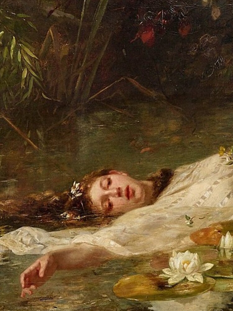Thumbnail 4 von 4, iPhone-Hülle, Ophelia von Friedrich Wilhelm Theodor Heyse designt und verkauft von EtherealAmour.