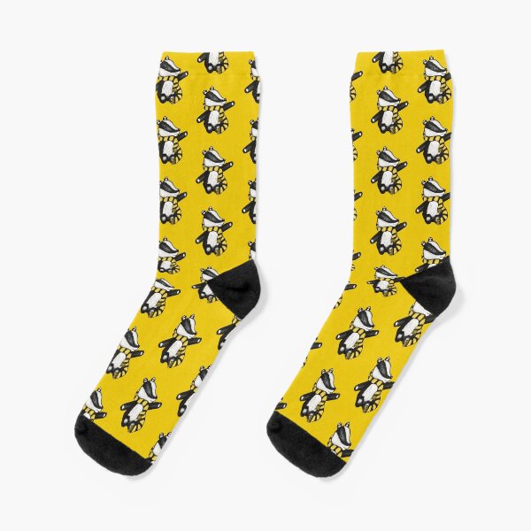 Badger Mascot Socks