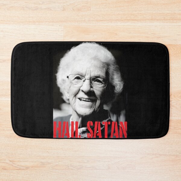 Item preview, Hail Satan Granny designed and sold by artpirate.
