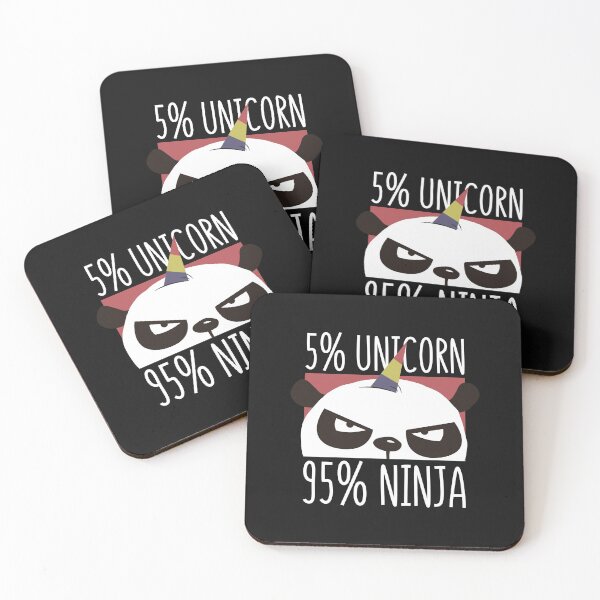 Item preview, Unicorn, panda ninja designed and sold by DerSenat.