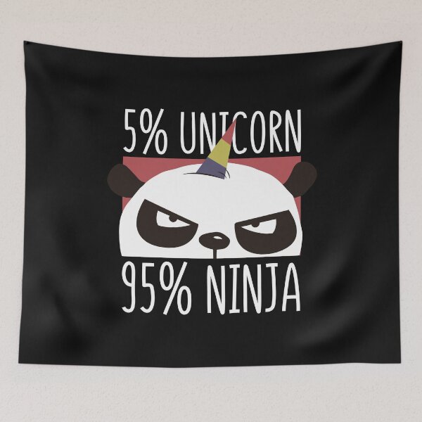 Item preview, Unicorn, panda ninja designed and sold by DerSenat.