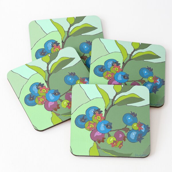 Item preview, blueberries two designed and sold by sarahmbruce.