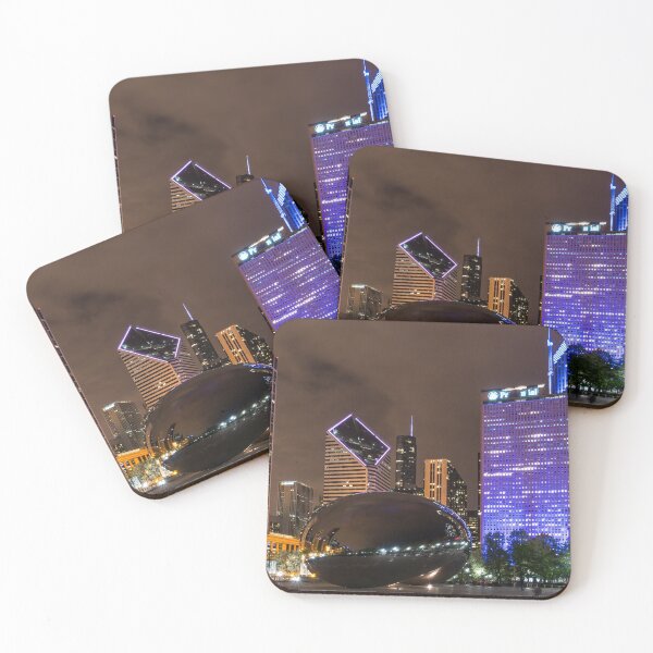 Item preview, Downtown Chicago Night designed and sold by mljdwhite.