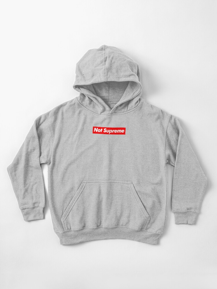 not supreme hoodie