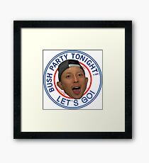 KAWASAKI BUSH PARTY Framed Print