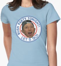 KAWASAKI BUSH PARTY Women's Fitted T-Shirt
