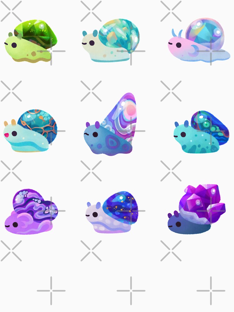 Jewel Snail - pastel by pikaole