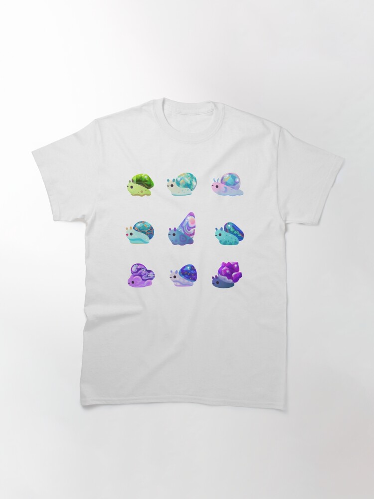 Alternate view of Jewel Snail - pastel Classic T-Shirt