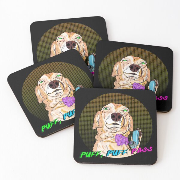 Item preview, INHALER PUFF PUFF PASS DOG designed and sold by aydapadi.