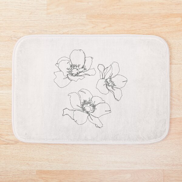 Item preview, Ilustración de tres flores - Abigale designed and sold by BotanicalStudy.