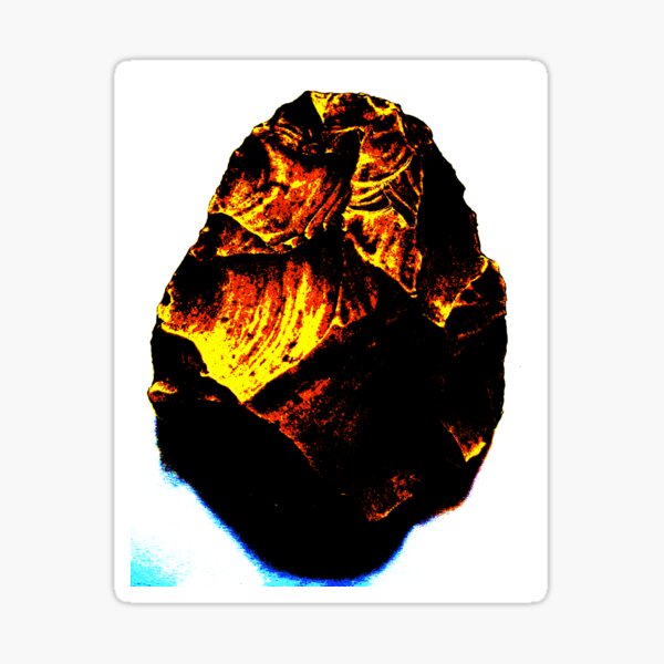 Dark neon Sticker