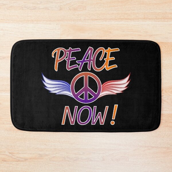 Item preview, Peace Now Peace Sign with Wings Anti War Activist designed and sold by CharJens.