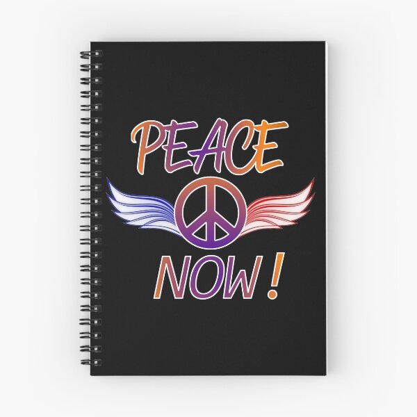 Item preview, Peace Now Peace Sign with Wings Anti War Activist designed and sold by CharJens.