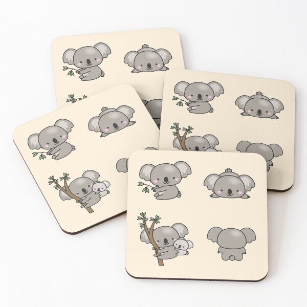 Item preview, Kawaii Koala Sticker Pack designed and sold by Flakey-.