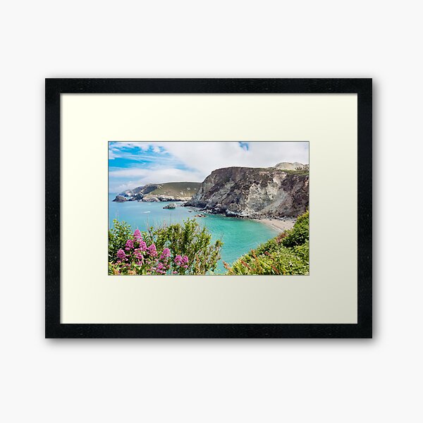 St Agnes Coast Framed Art Print