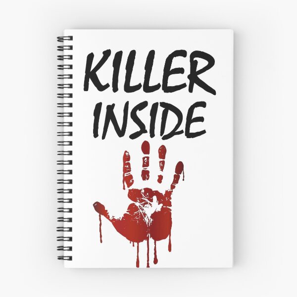 Item preview, Killer Inside - Bloody Imprint designed and sold by RIVEofficial.