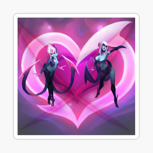 evelynn lol stickers  redbubble