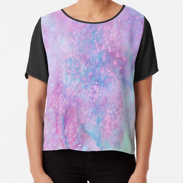 Aquarell - Baby Pink Chiffon Top