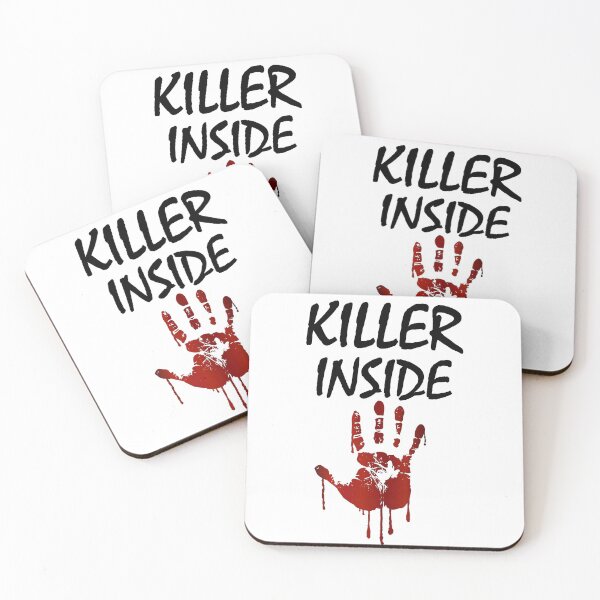 Item preview, Killer Inside - Bloody Imprint designed and sold by RIVEofficial.