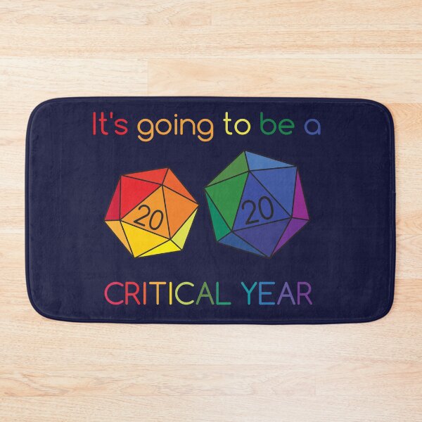 Item preview, Double D20 Critical Year 2020 designed and sold by KingRedbad.