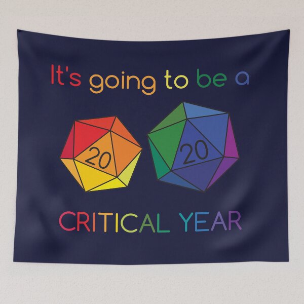 Item preview, Double D20 Critical Year 2020 designed and sold by KingRedbad.