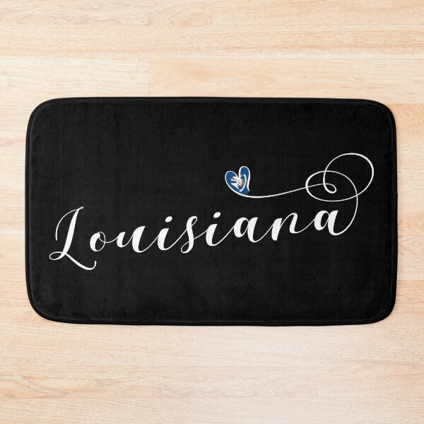 Item preview, Louisiana Flag Heart, Love Louisiana designed and sold by Celticana.