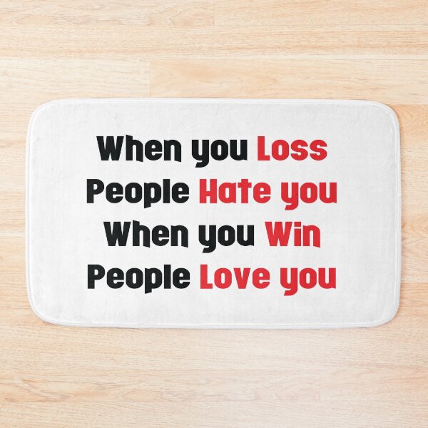 Item preview, Loss vs Win | Love vs Hate designed and sold by VectorPB.