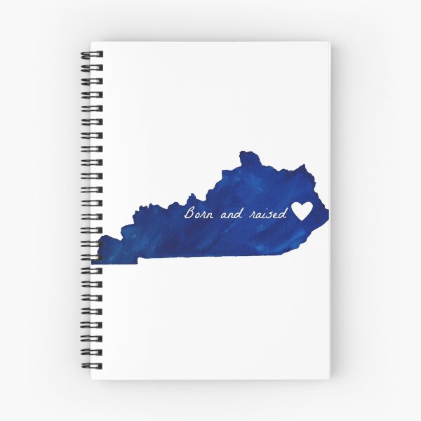 Item preview, Born and Raised Blue Kentucky designed and sold by ArtByKE.