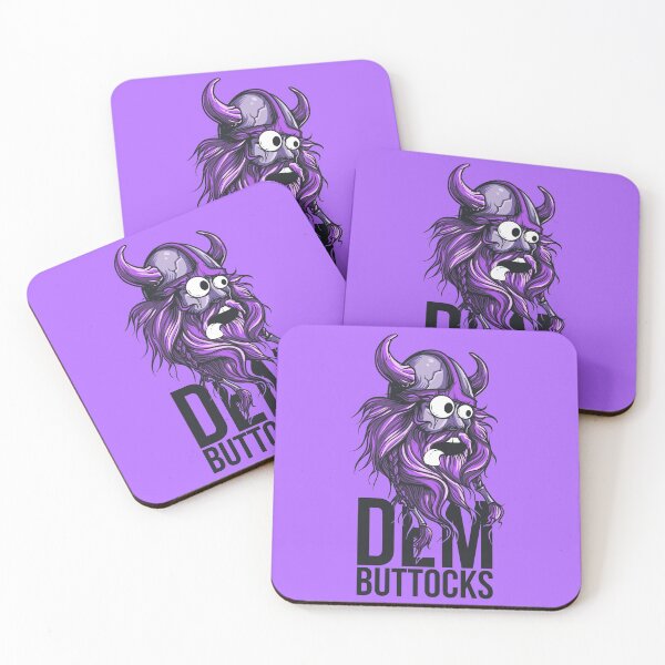 Item preview, Dem Buttocks Purple Beard Viking designed and sold by aventi24.