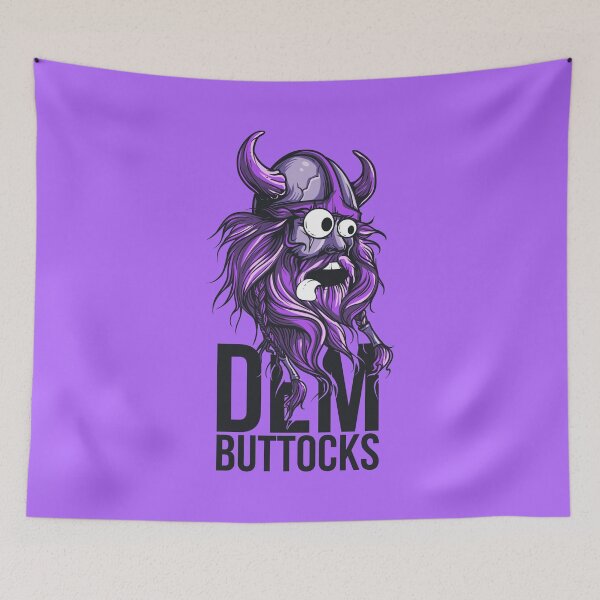 Item preview, Dem Buttocks Purple Beard Viking designed and sold by aventi24.