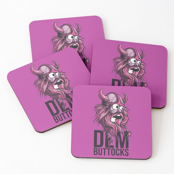 Item preview, Dem Buttocks Pink Beard Viking designed and sold by aventi24.