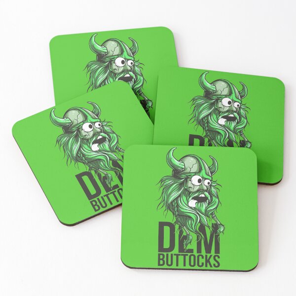 Item preview, Dem Buttocks Green Beard Viking designed and sold by aventi24.