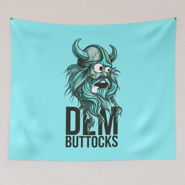 Item preview, Dem Buttocks Blue Beard Viking designed and sold by aventi24.