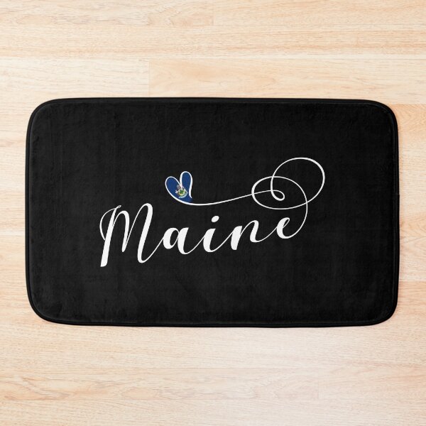 Item preview, Maine State Flag Heart, Love Maine designed and sold by Celticana.