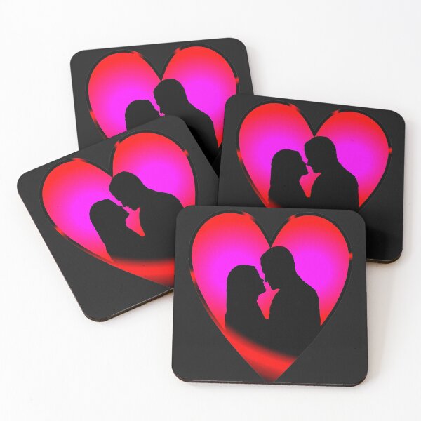 Item preview, Heart lovers - couple - love designed and sold by kreawusel-bin.
